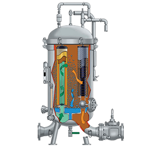 Two-Stage_Vertical_Coalescer_Separator_Cut-A-Way